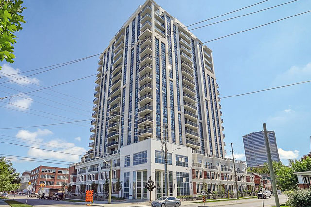144 Park condominiums at 144 Park Street, Waterloo