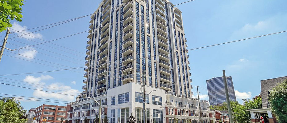 144 Park condominiums at 144 Park Street, Waterloo