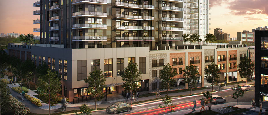Caroline St. Private Residences at 155 Caroline Street South in Uptown Waterloo