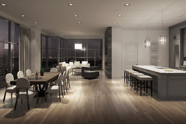 Open Concept Floor Plan