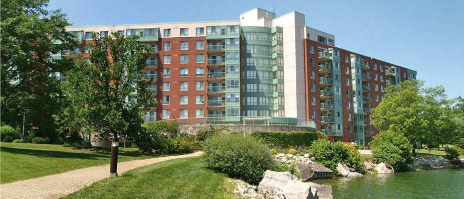 The Waterford condominiums at 30 Blue Springs Drive, Waterloo