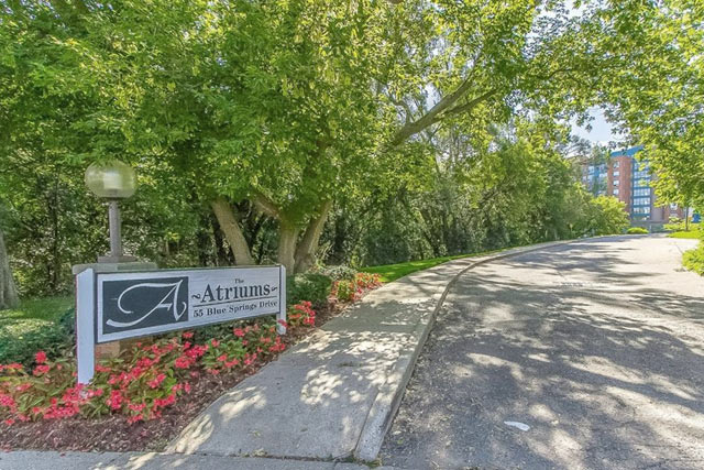 Atriums Sign