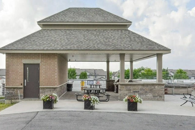 Patio Area with Barbecues